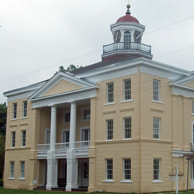 Bishop Hill Steeple Building 1854