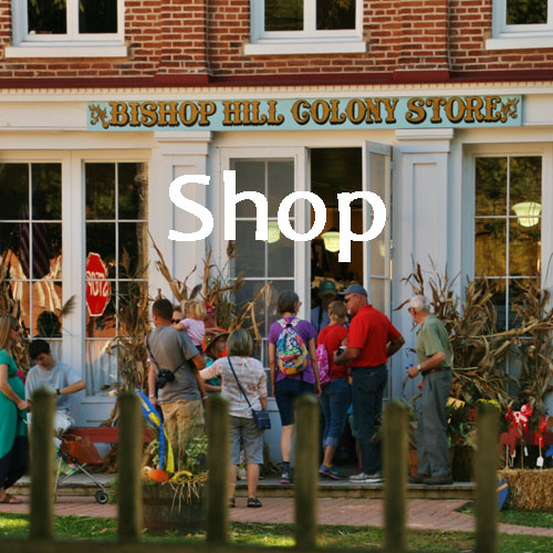 Shop Bishop Hill Colony Store front